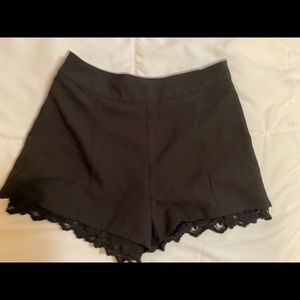 Lace shorts